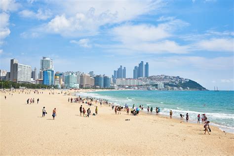 O Haeundae Beach é um Oásis de Beleza e Alegria à Beira-Mar em Busan!